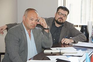 Александр Гришуленок и Андрей Бердников. БМА. Рига, 15.05.2013.